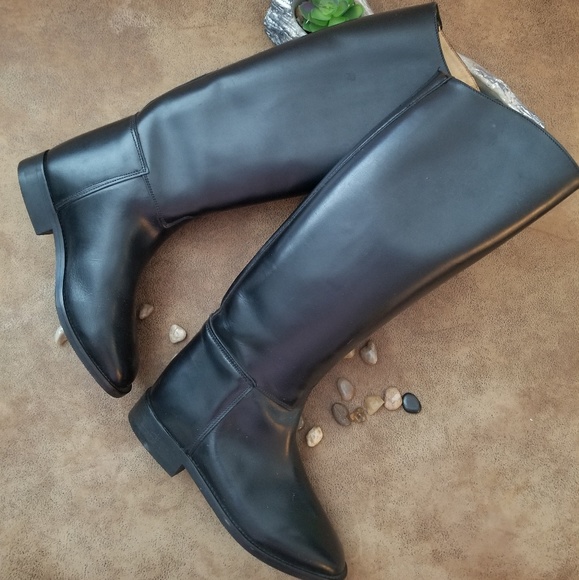Regent Shoes - Regent Black Riding Boots